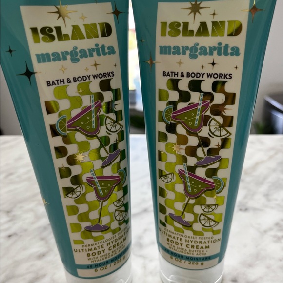 Bath & Body Works Other - (2) Bath & Body Works Island Margarita Hydration Body Cream